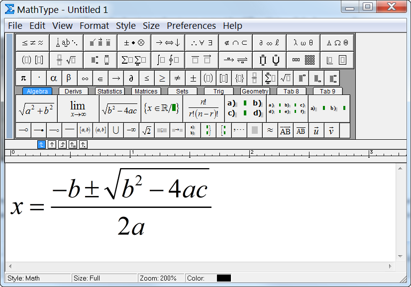 mathtype